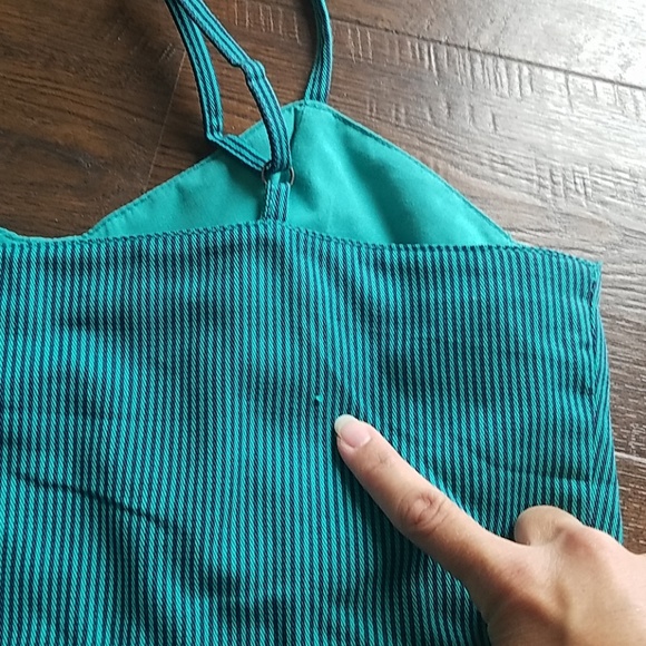 Green Striped Dress - Picture 8 of 8